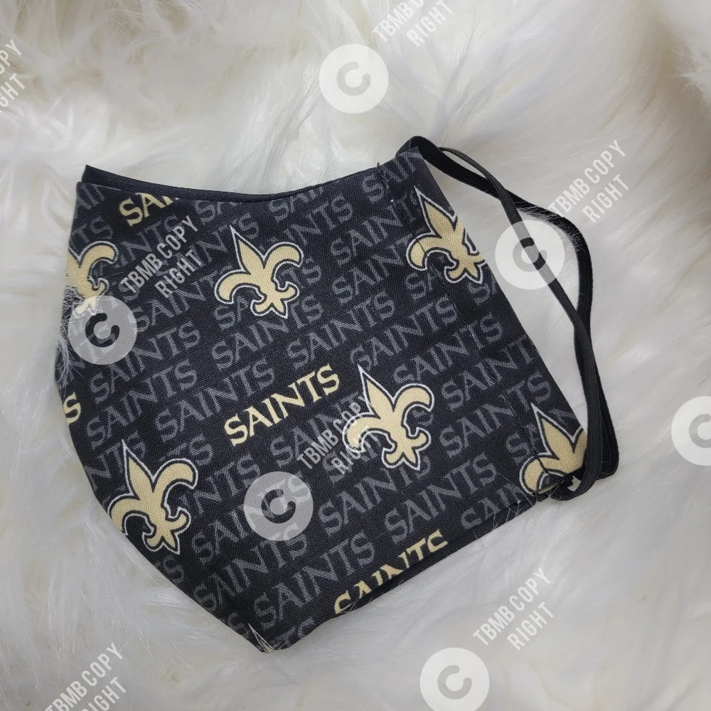 New Orleans Saints Face Mask Child Size